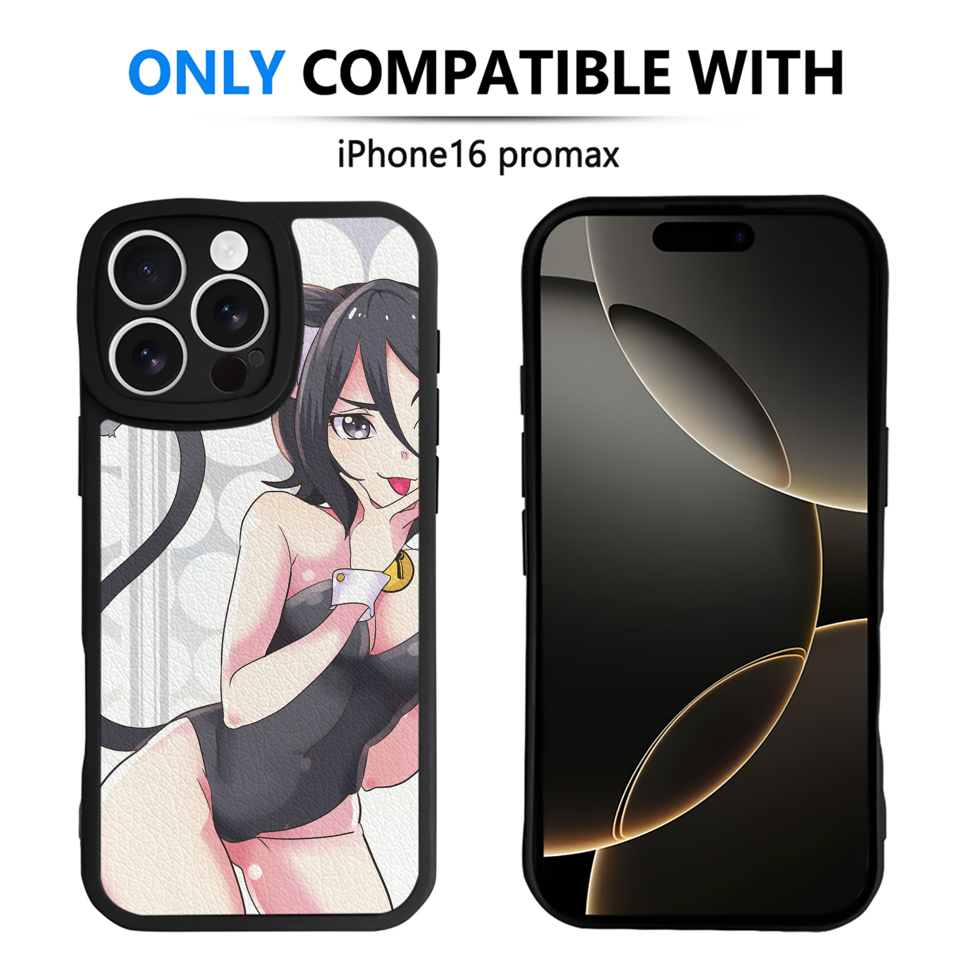 （画像用） ブリーチ BLEACH 【iPhone 16シリーズ対応】シリコンスマホケース（レザー調） 材質：シリコン